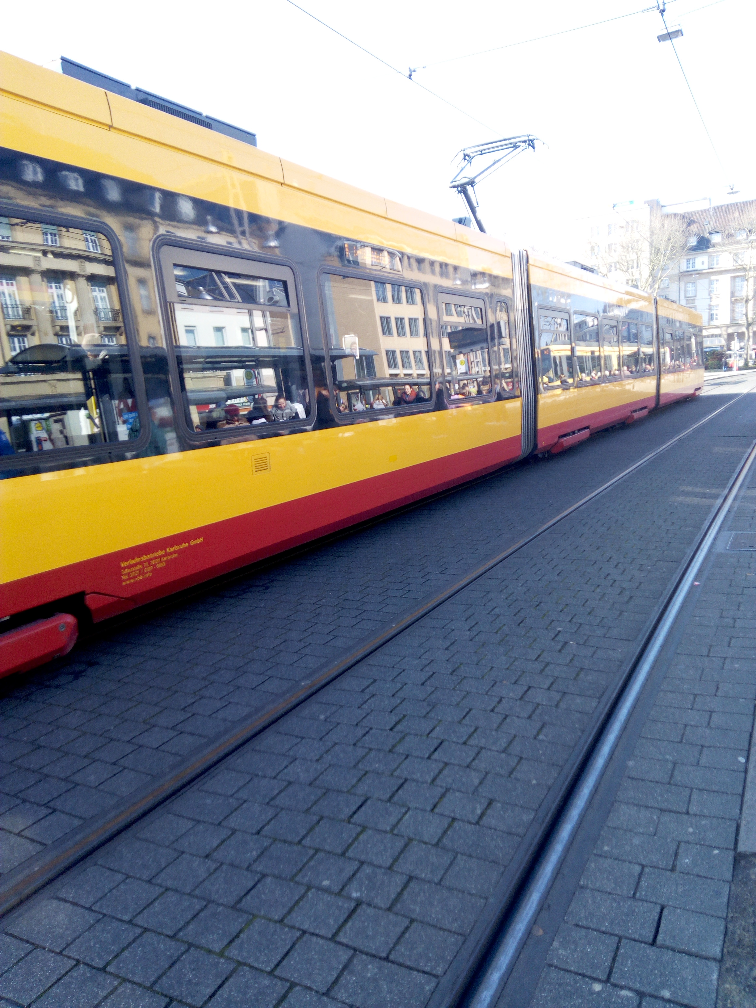 a tram image in Germany