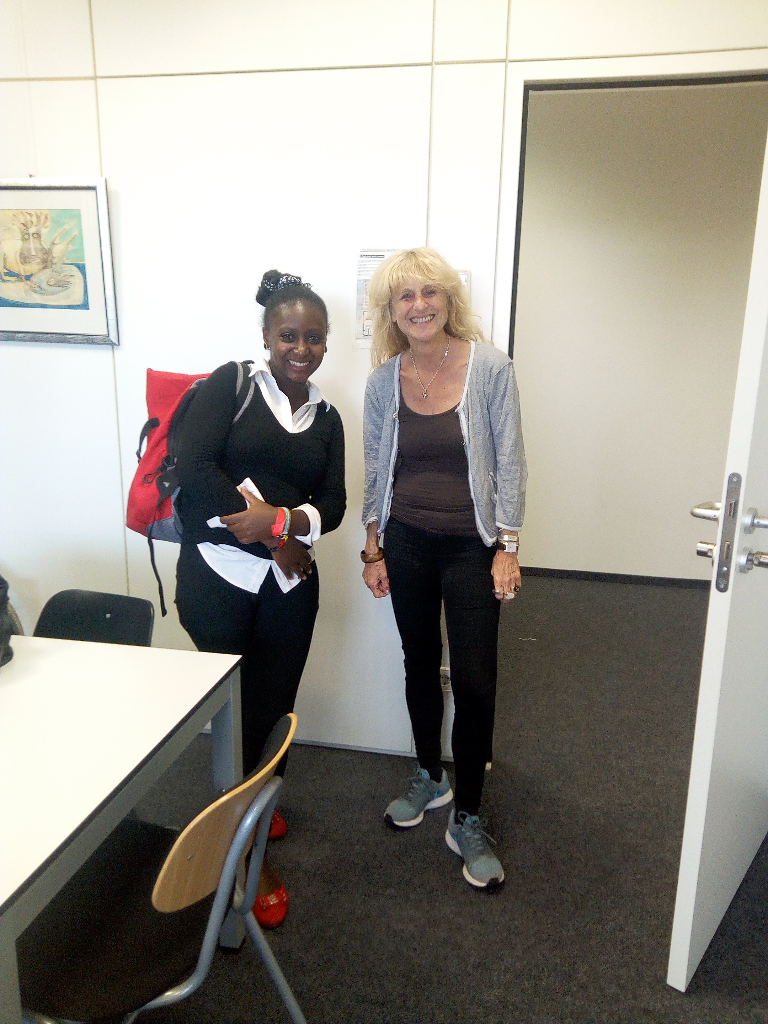 Good moments with Prof.Sissi